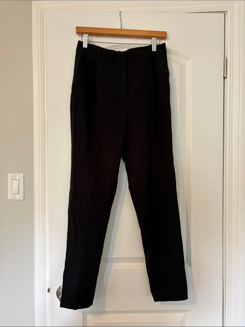 Frank And Oak Black Trousers Like New